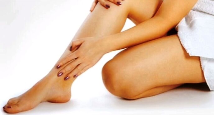 Varicose veins of the legs provoke pain